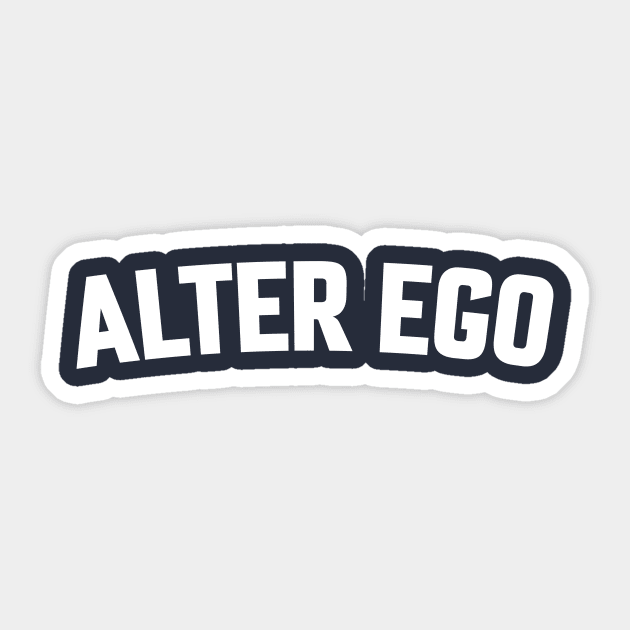 ALTER EGO Sticker by LOS ALAMOS PROJECT T